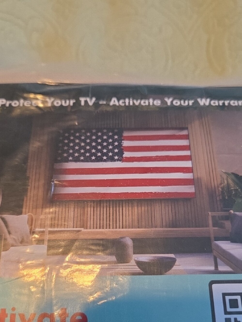 Garnetic 60-65" American Flag Canvas Cover